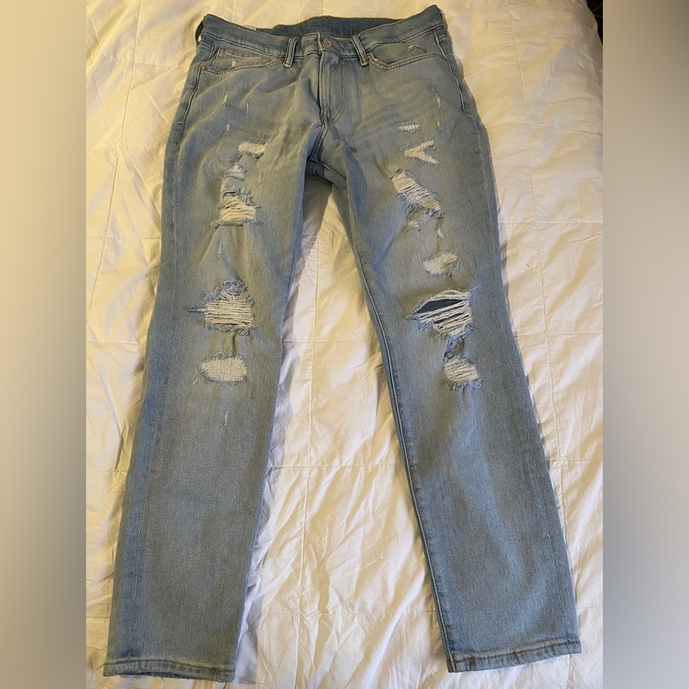 Gray jeans nice fit size 32/32